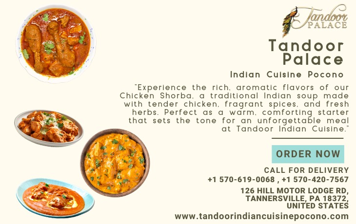 Savor Authentic Flavors at Tandoor Indian Cuisine Pocono